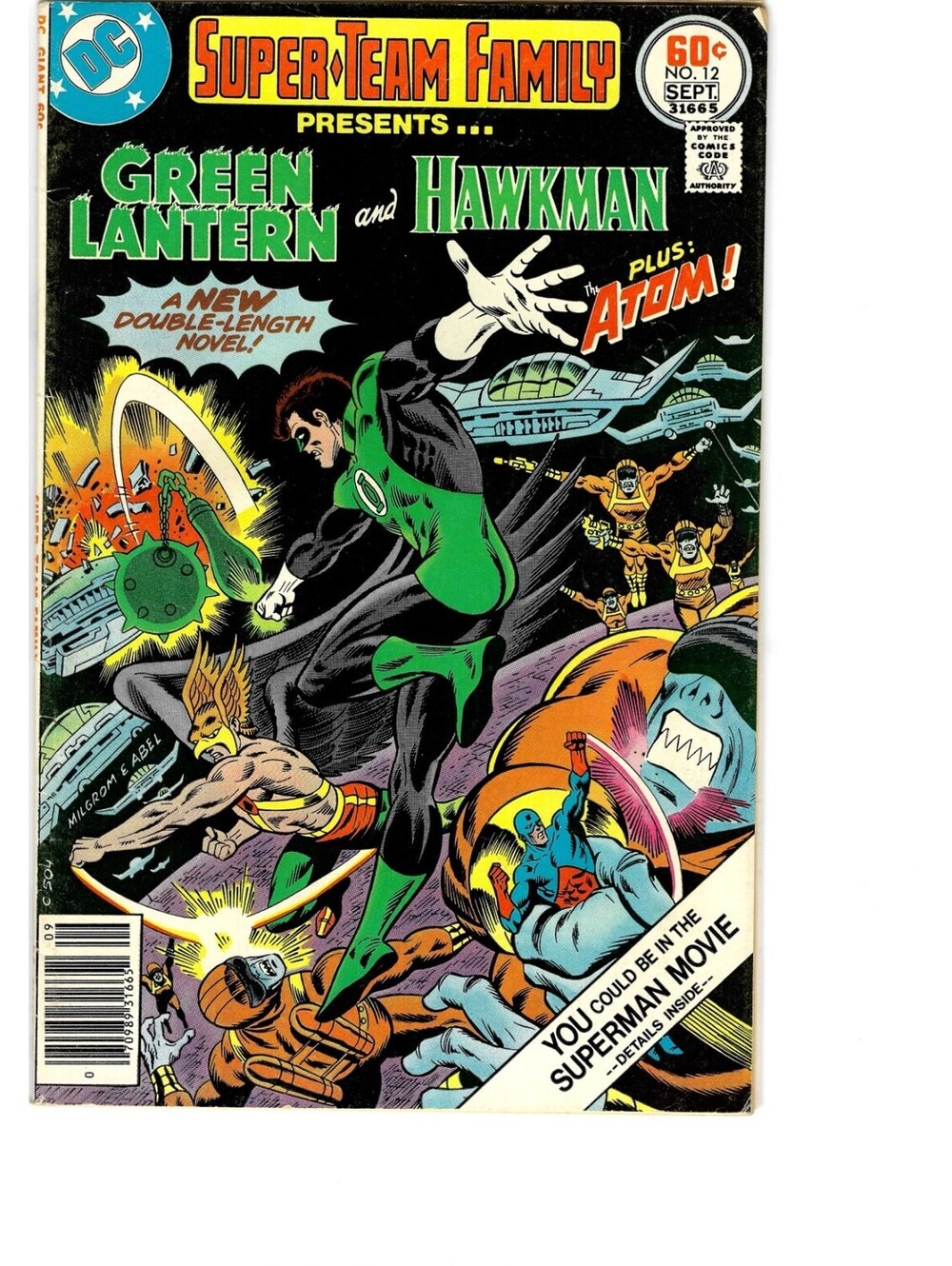 Super-Team Family #12 (DC Comics August-September 1977) Jack Abel Cover - VG